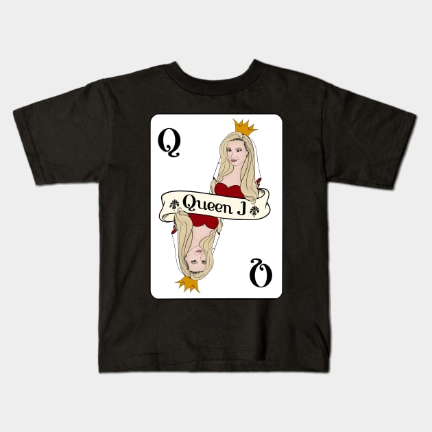 Queen J Kids T-Shirt by toaoturtle4garmy